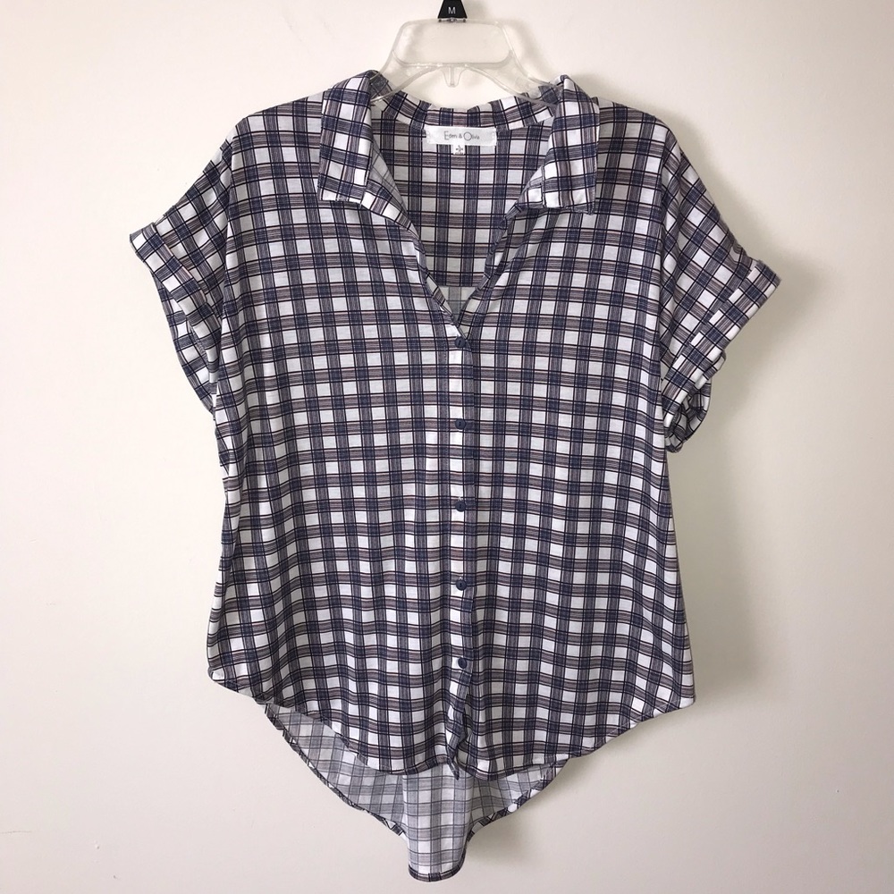 Anthropologie Eden & Olivia Hi-Low Tunic Size Lg